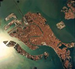 Venedig Altstadt Satellitenbild